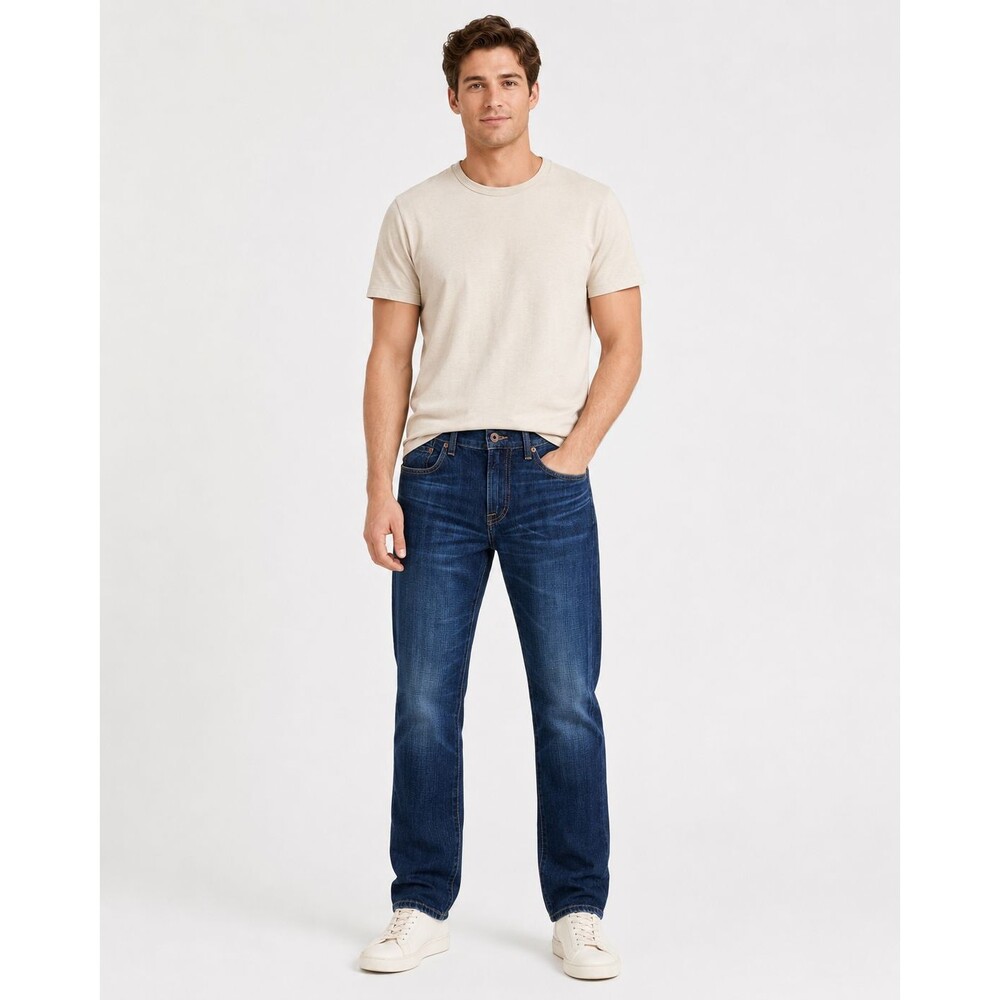 Lucky Brand 221 Original Straight Jeans Men’s 29x32 Dark Wash 100% Cotton